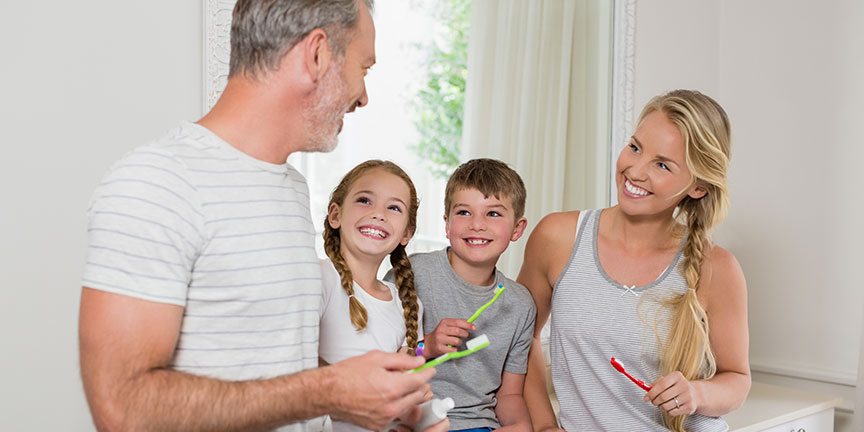 Preventing dental disease starts at home with good oral hygiene